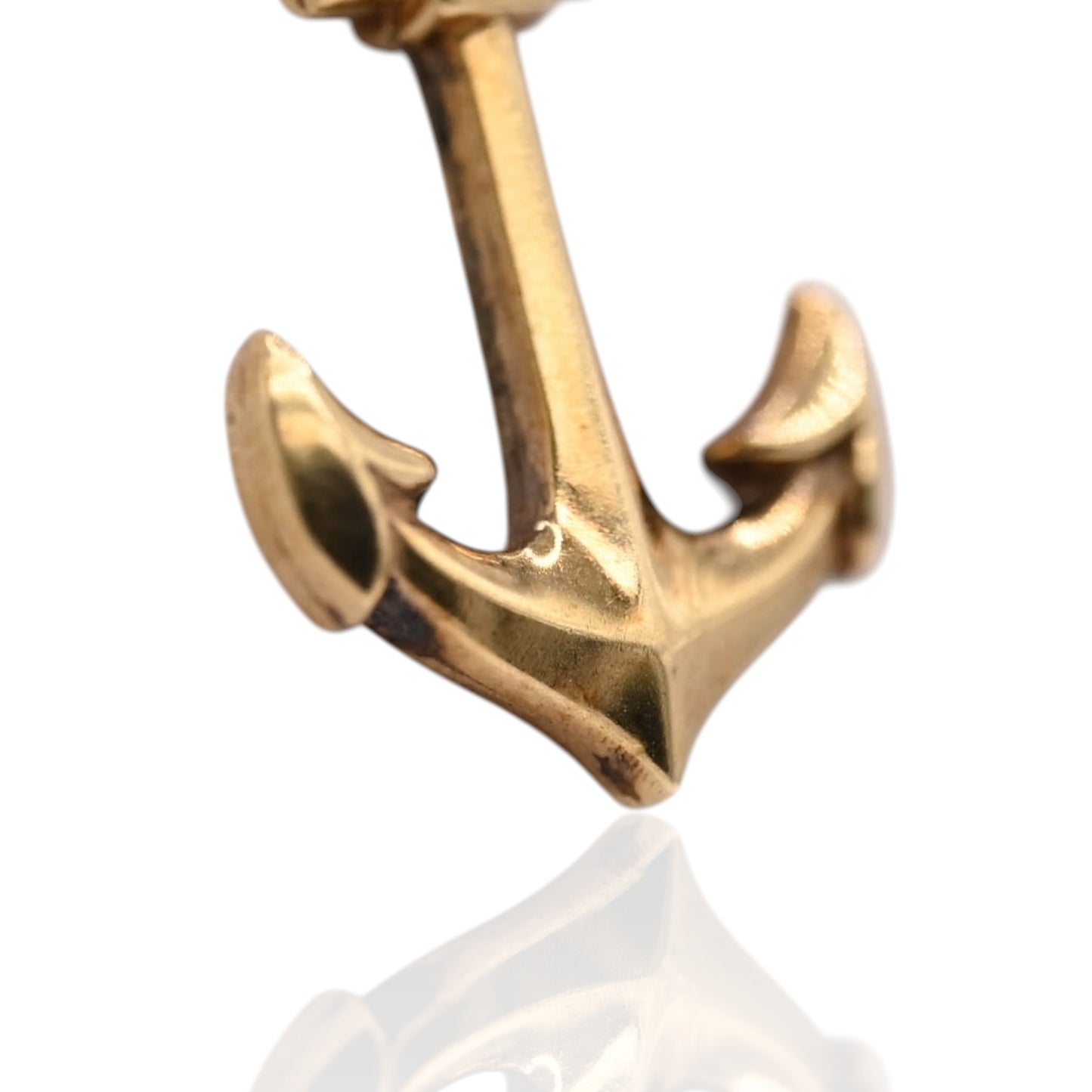 Anchor Pendant 14K Yellow Gold