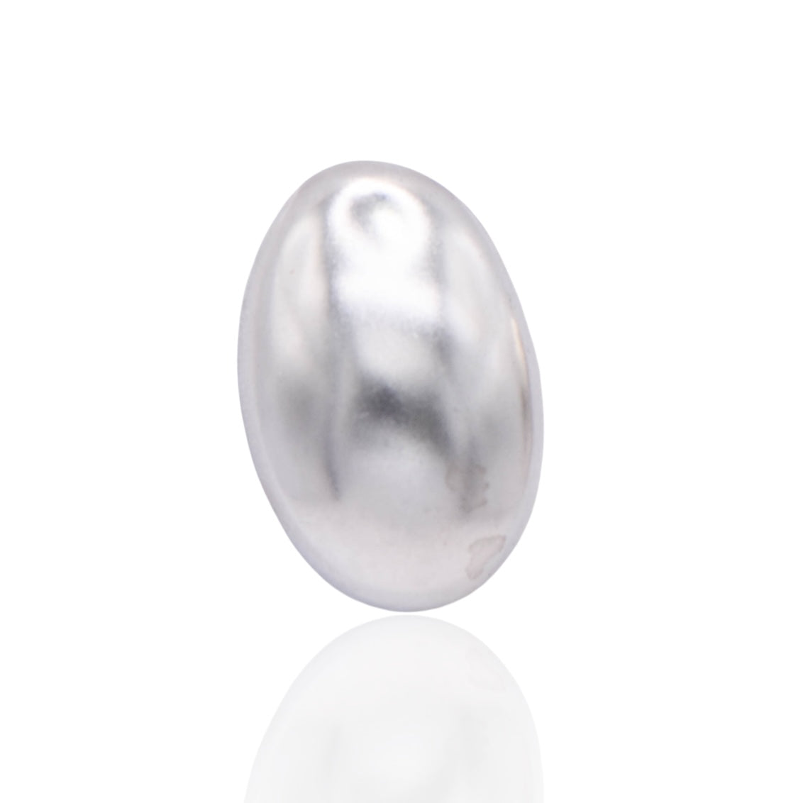 Vintage Bubble Oval Post Sterling Silver Earrings