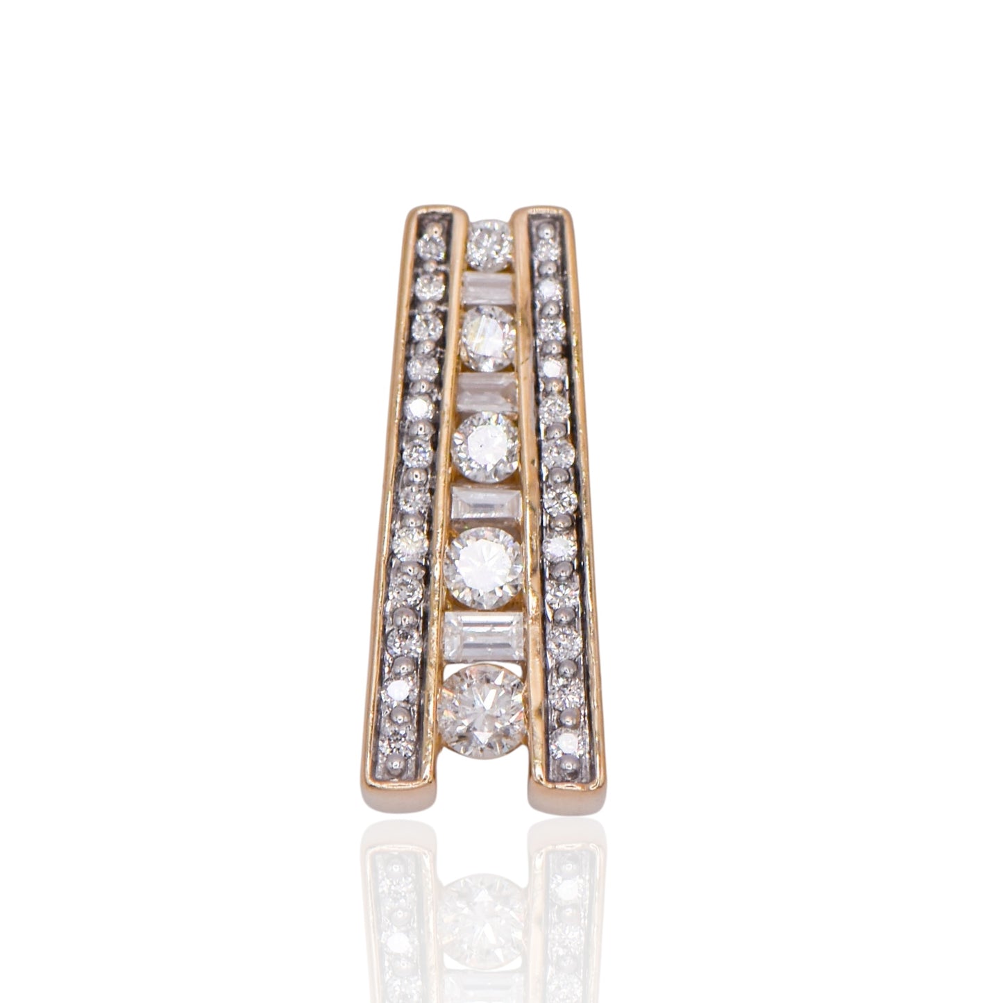 .41cttw Ladder Diamonds 14K Yellow Gold