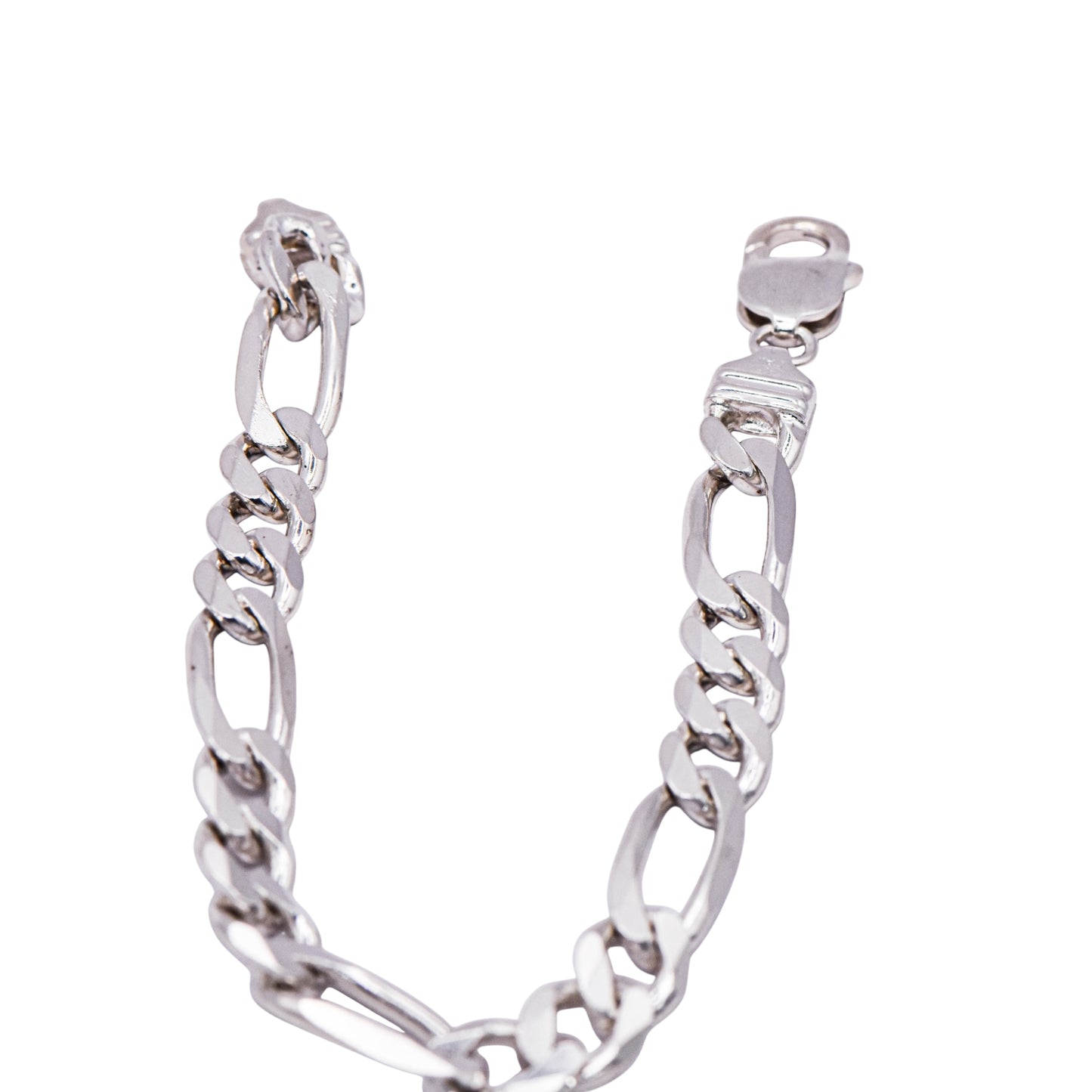 Vintage Figaro Link Sterling Silver Bracelet