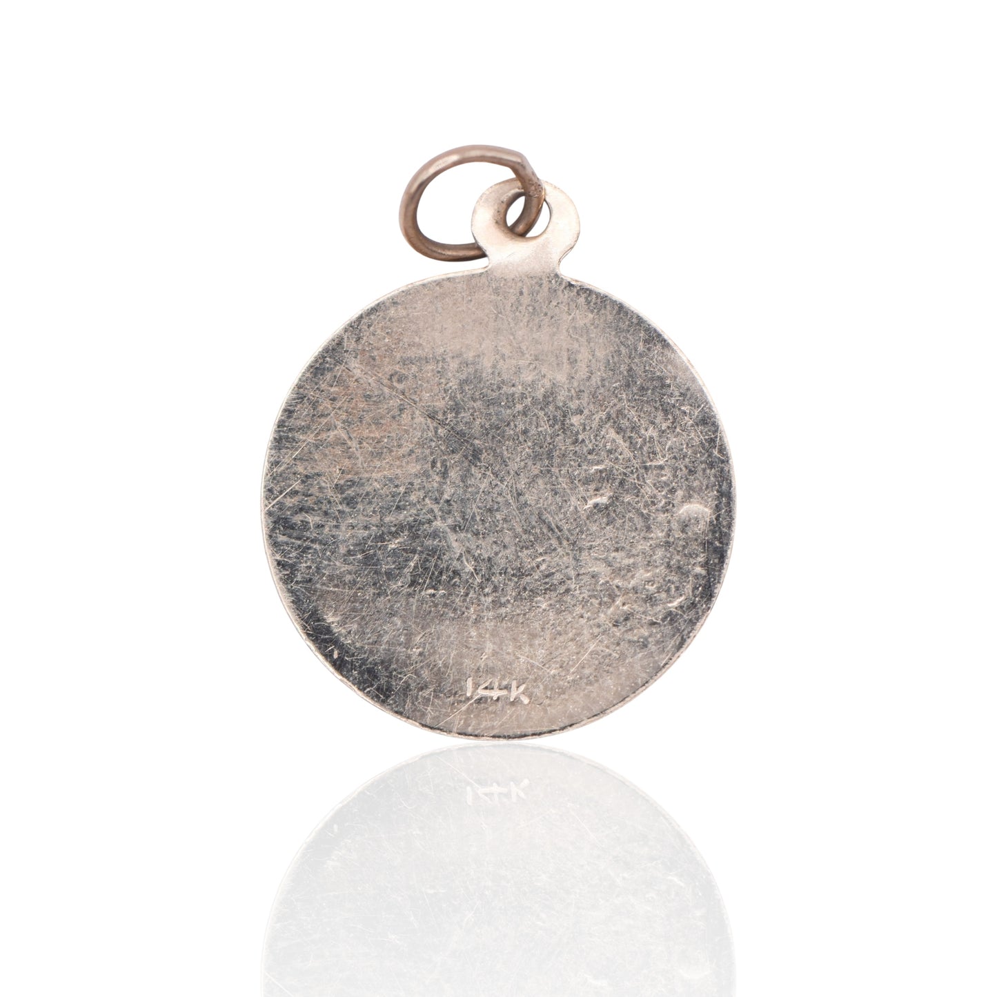 Estate Leo Zodiac Charm Pendant 14K Yellow Gold