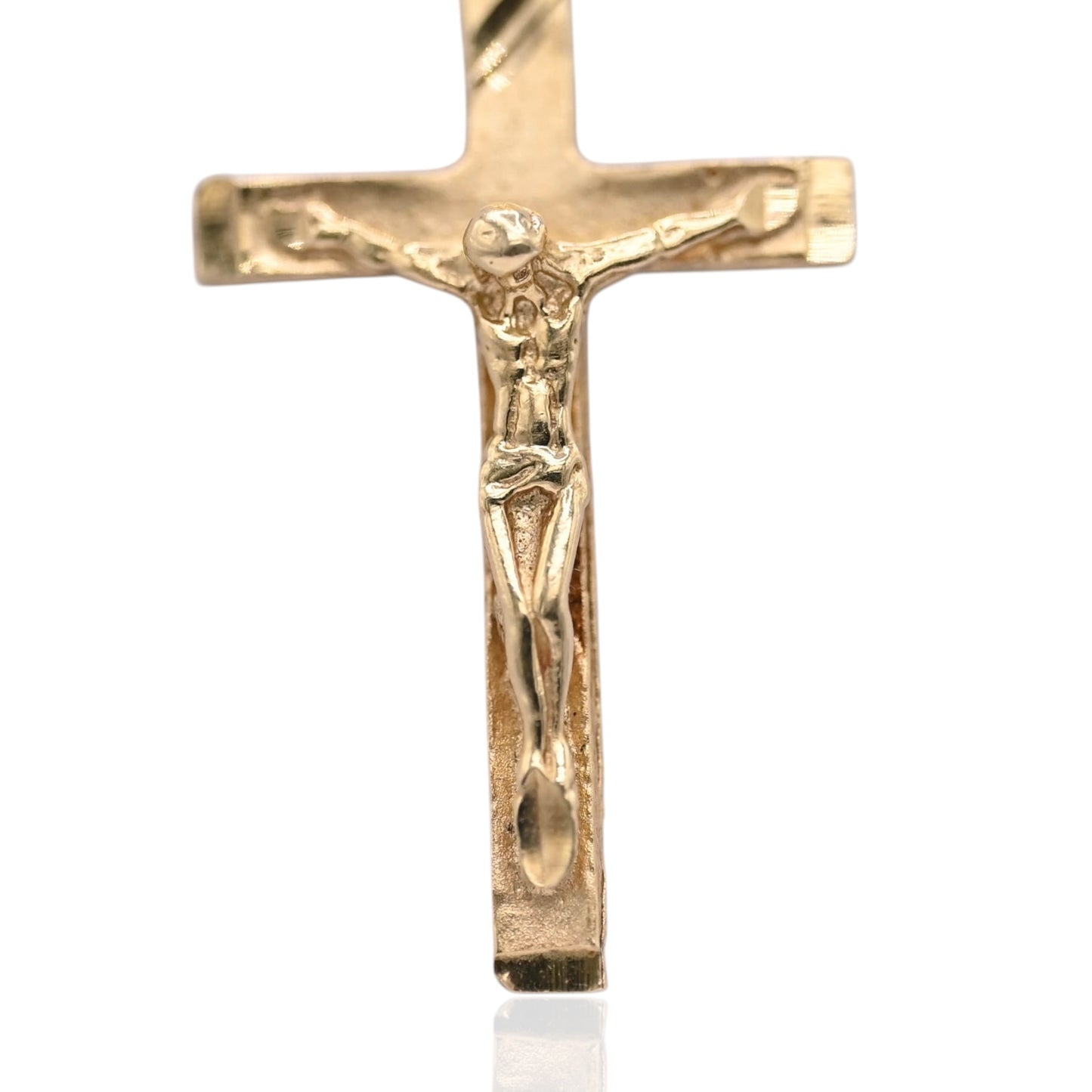 Crucifix Pendant 14K Yellow Gold