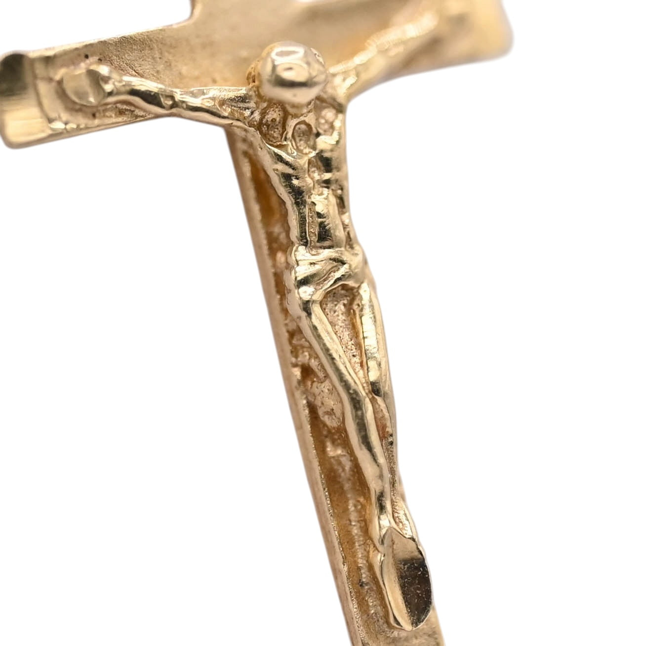 Crucifix Pendant 14K Yellow Gold