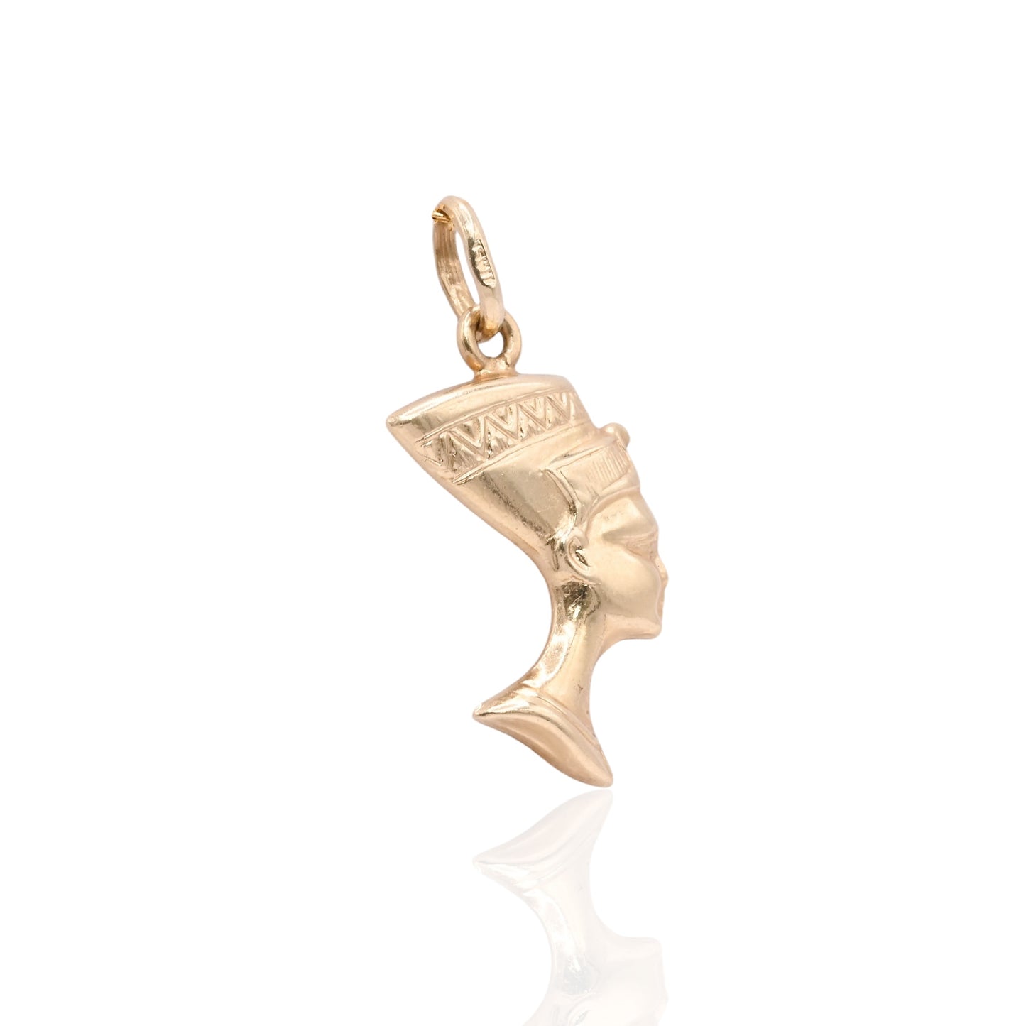Nefertiti Pendant 14K Yellow Gold