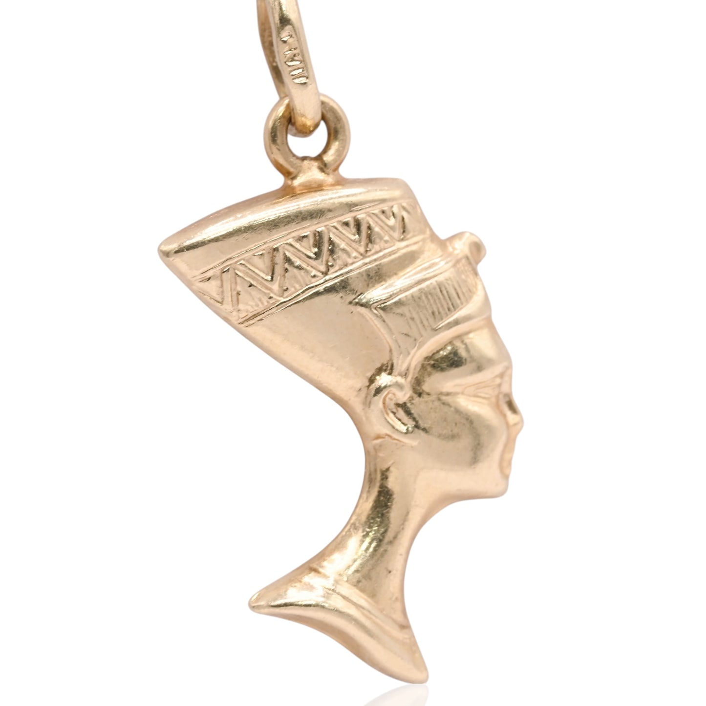 Nefertiti Pendant 14K Yellow Gold