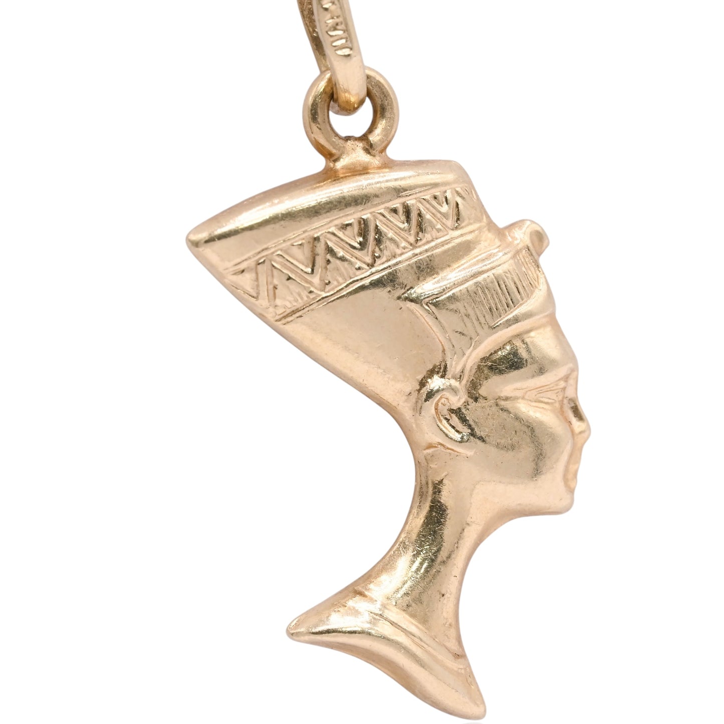 Nefertiti Pendant 14K Yellow Gold