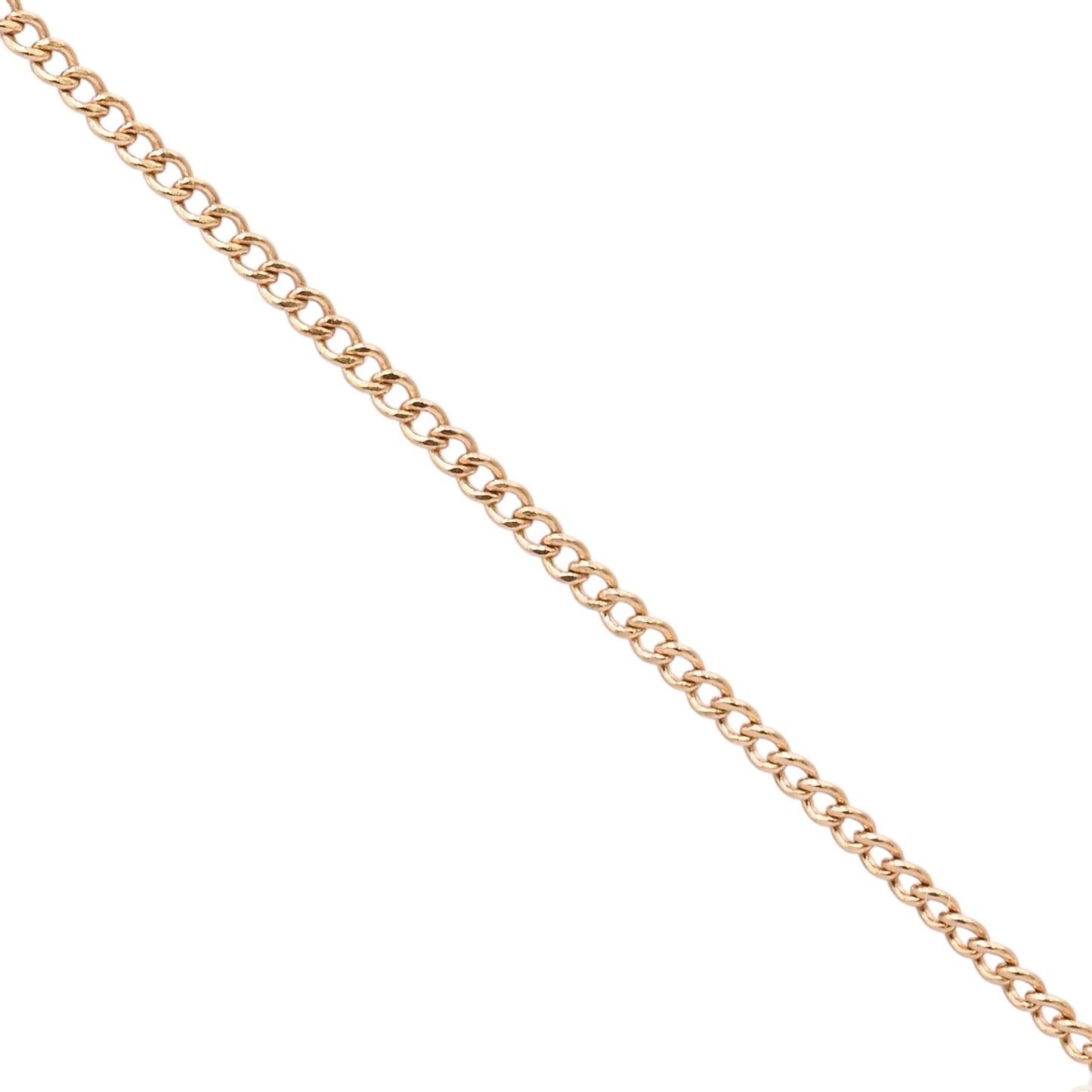 Tiffany & Co. Cummings Leaf Necklace 18K Yellow Gold with 18in Curb Chain