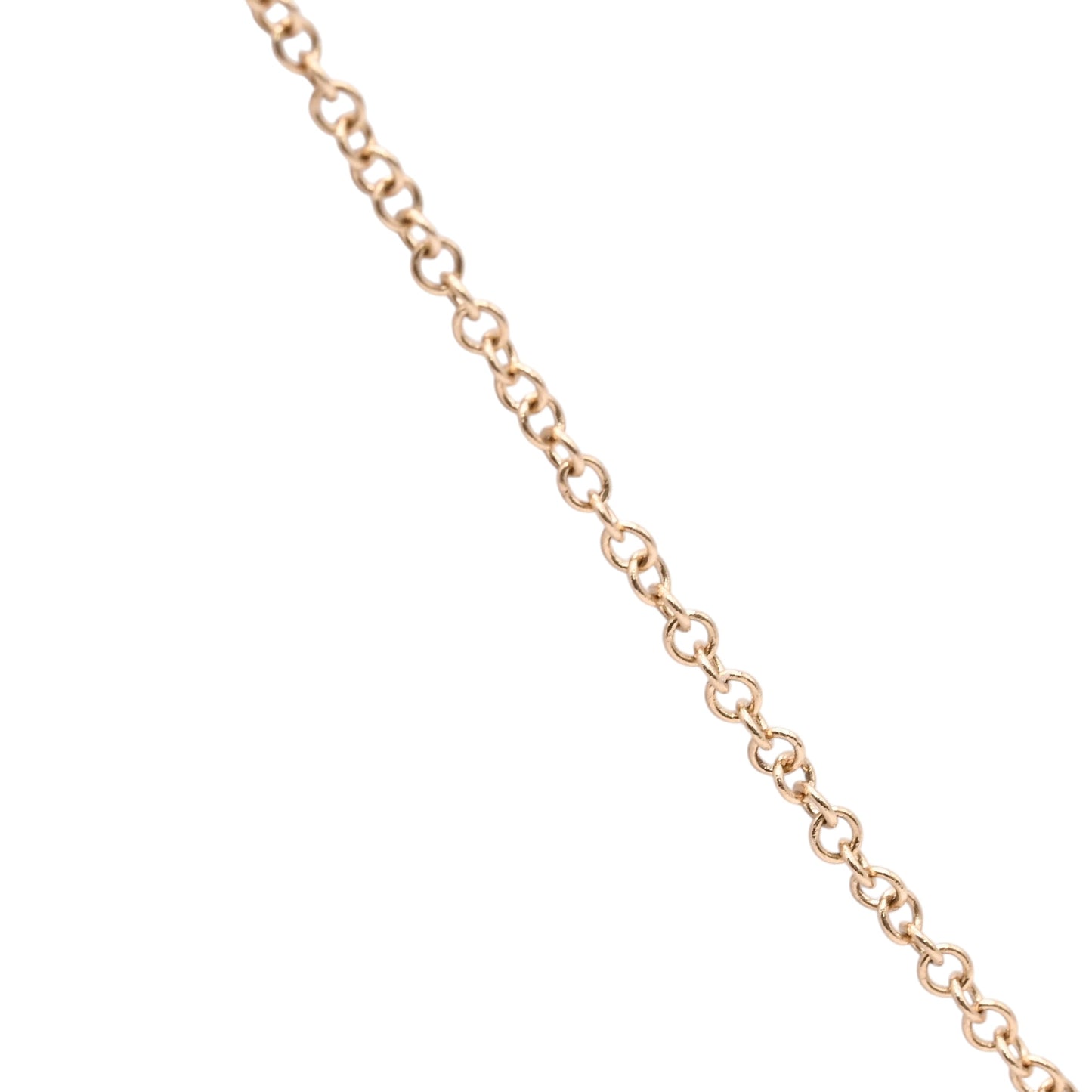 Letter 'S' Diamond Necklace and Bezel Accent Diamond 14K Yellow Gold with Adjustable Cable Chain 16in, 17in, and 18in 0.09cttw