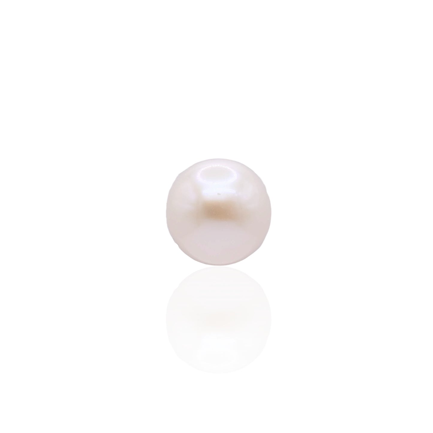 7mm Cultured Pearl Stud Earrings14K Yellow Gold with Butterfly Backs