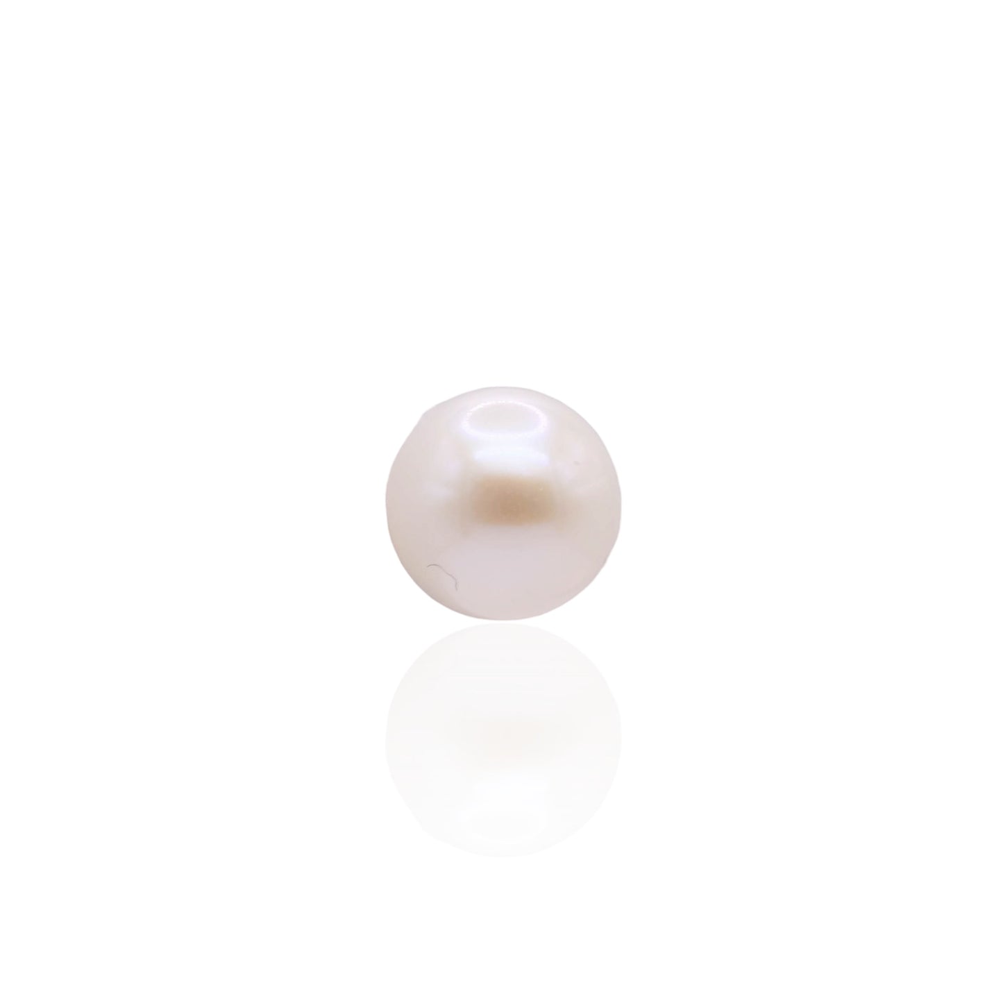 7mm Cultured Pearl Stud Earrings14K Yellow Gold with Butterfly Backs