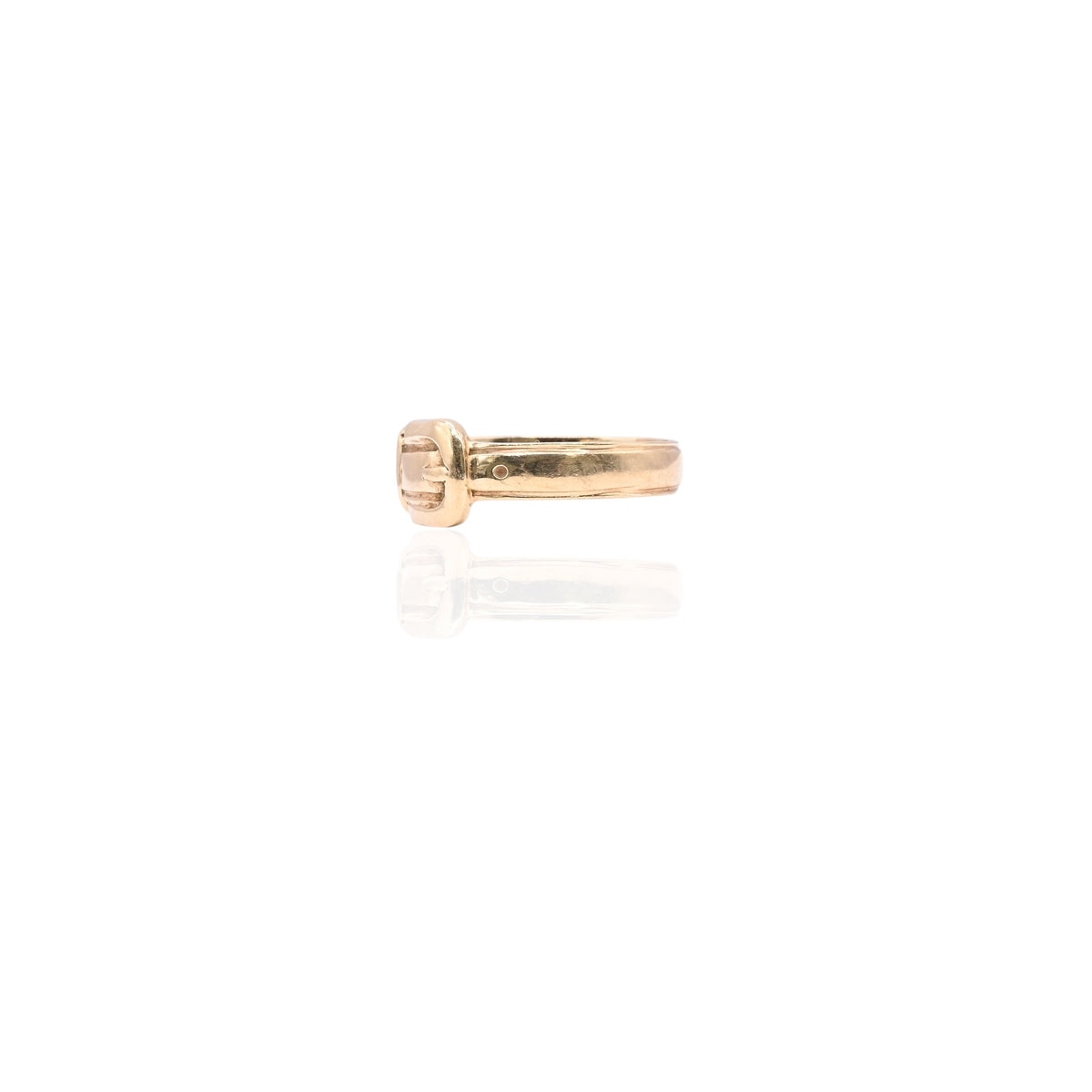Belt Ring 14K Yellow Gold Size 5.25