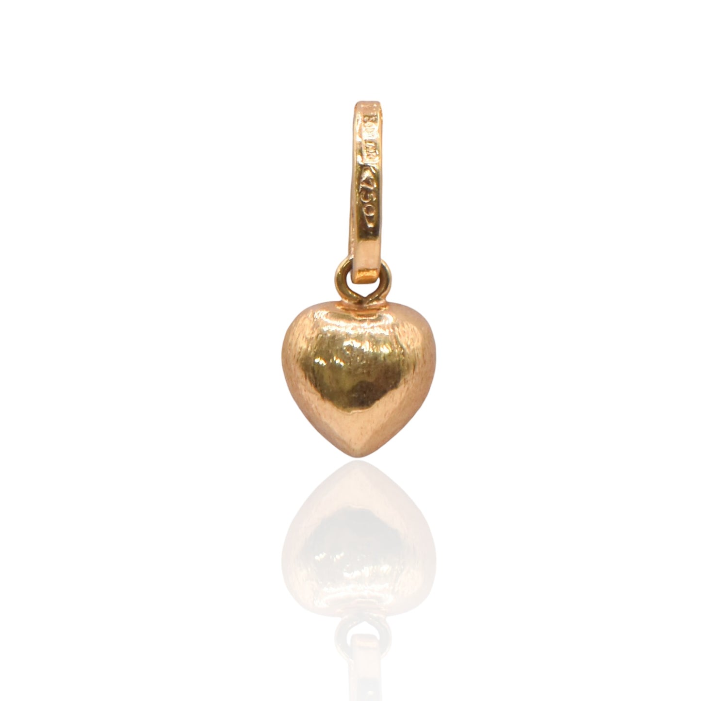 Heart 18K Yellow Gold Charm
