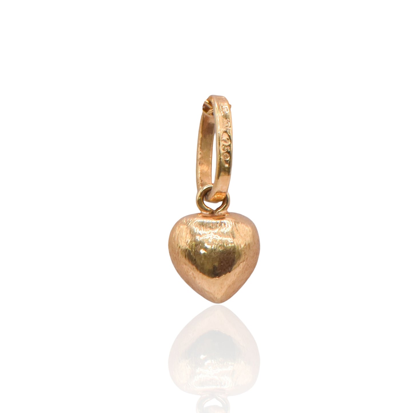 Heart 18K Yellow Gold Charm