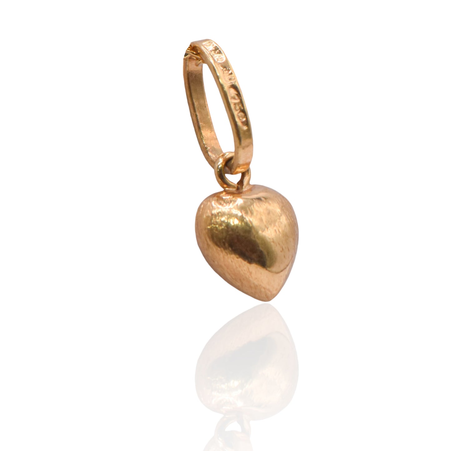 Heart 18K Yellow Gold Charm