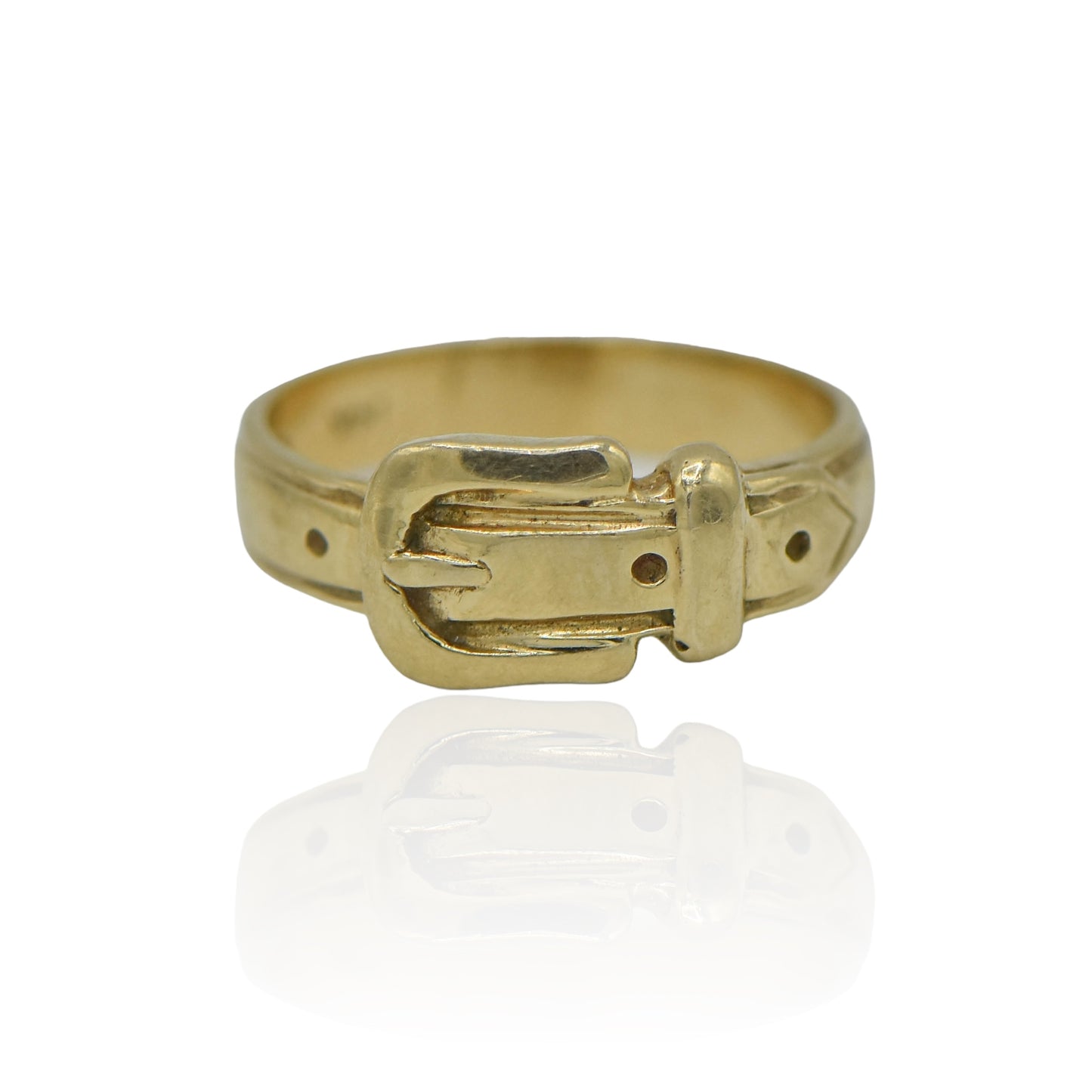 Yellow Gold 14K Belt Ring