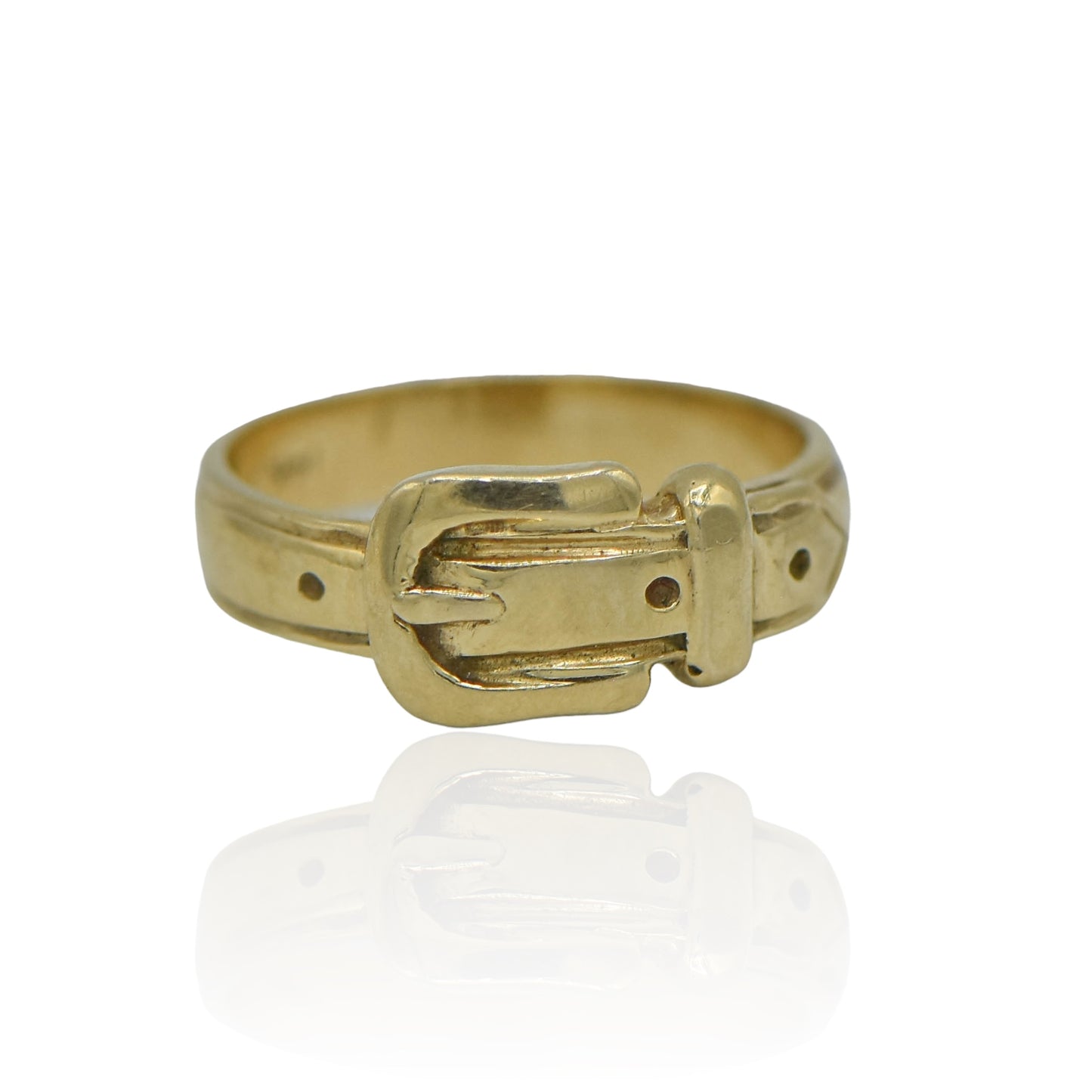 Yellow Gold 14K Belt Ring