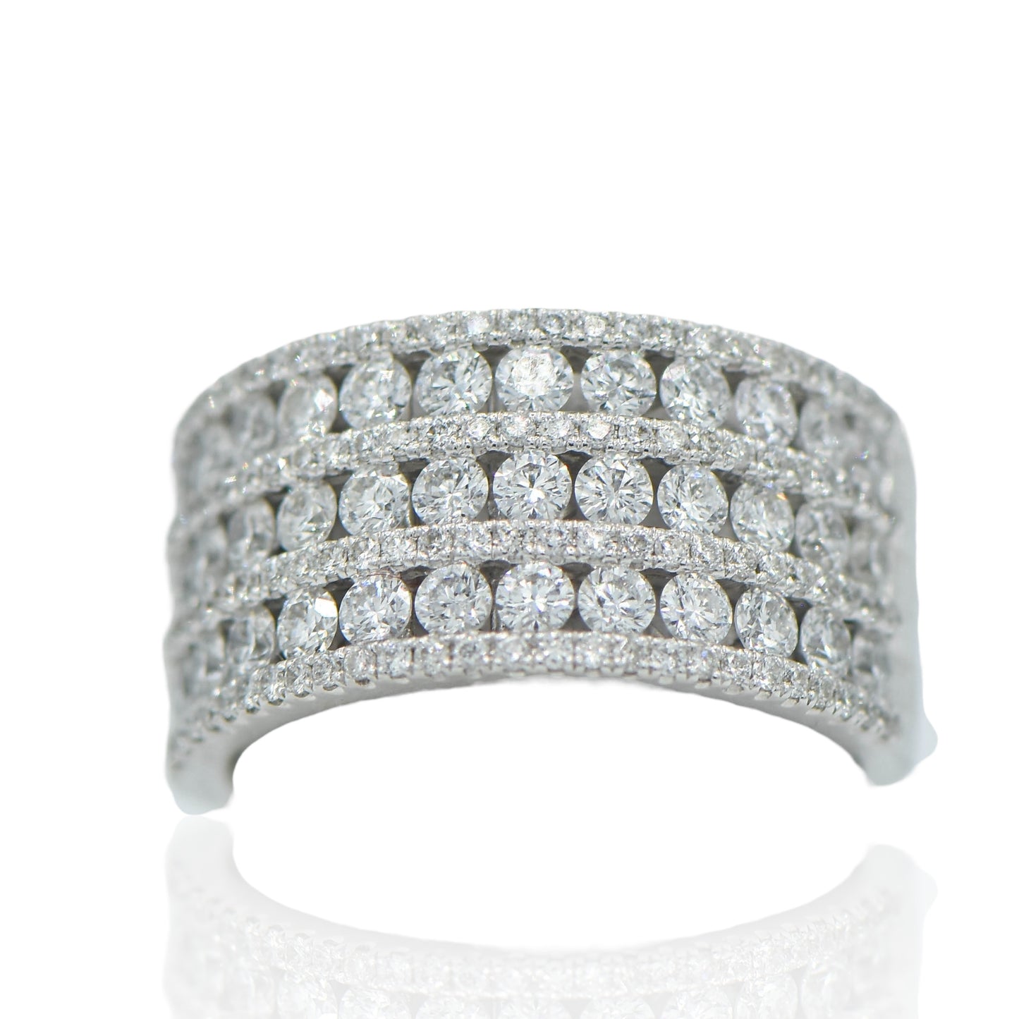 Anniversary Diamonds Band 2.48cttw 14K White Gold