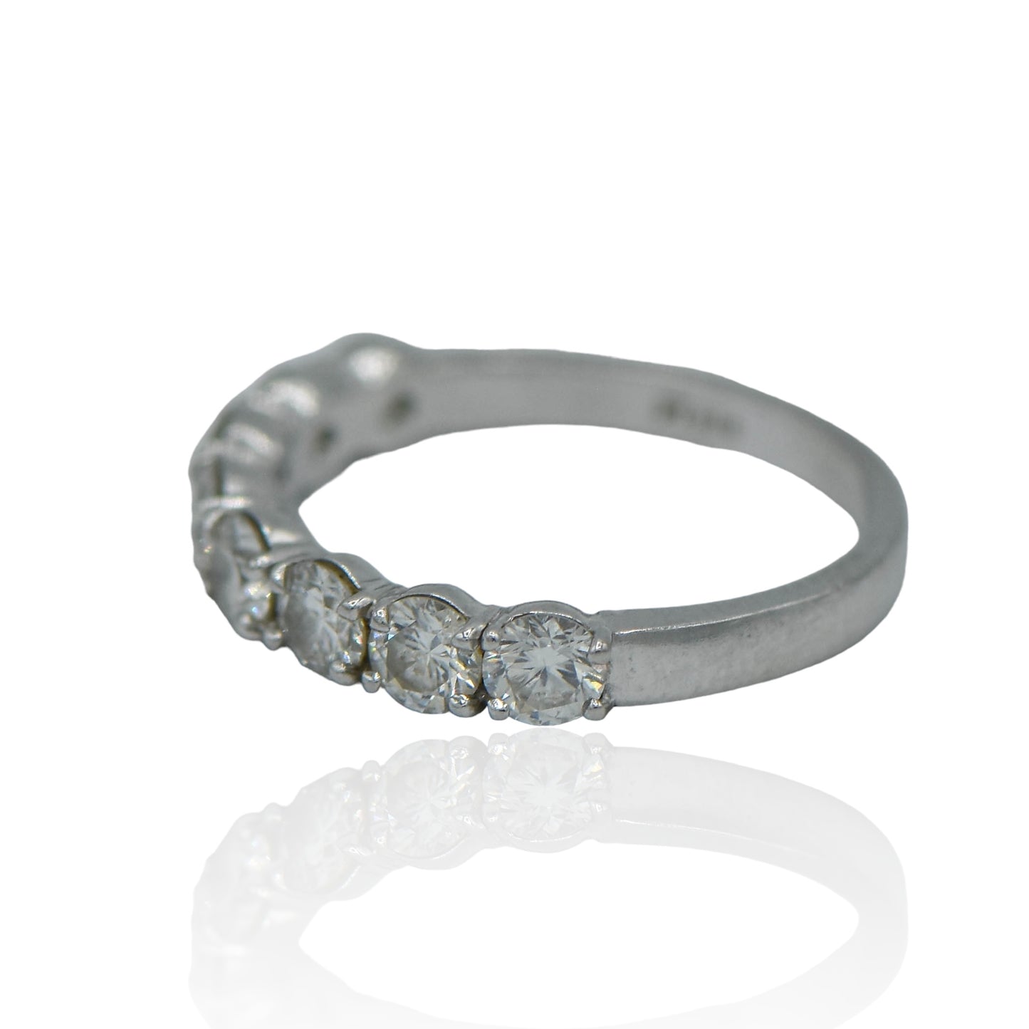 Diamonds 1.2 cttw Band of Platinum