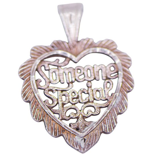 Vintage Someone Special Sterling Silver Pendant